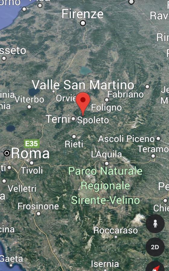 Appartamento A Valle San Martino Di Spoleto Exteriér fotografie